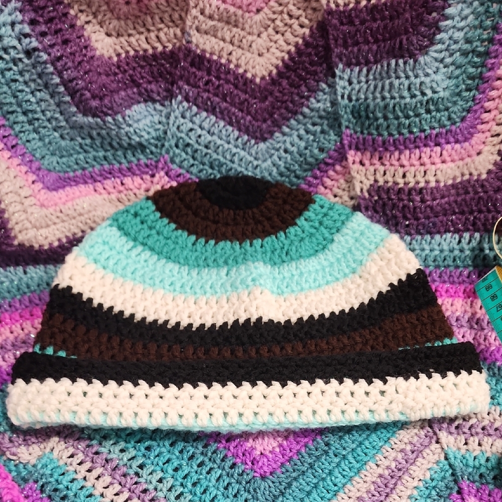 Striped Beanie